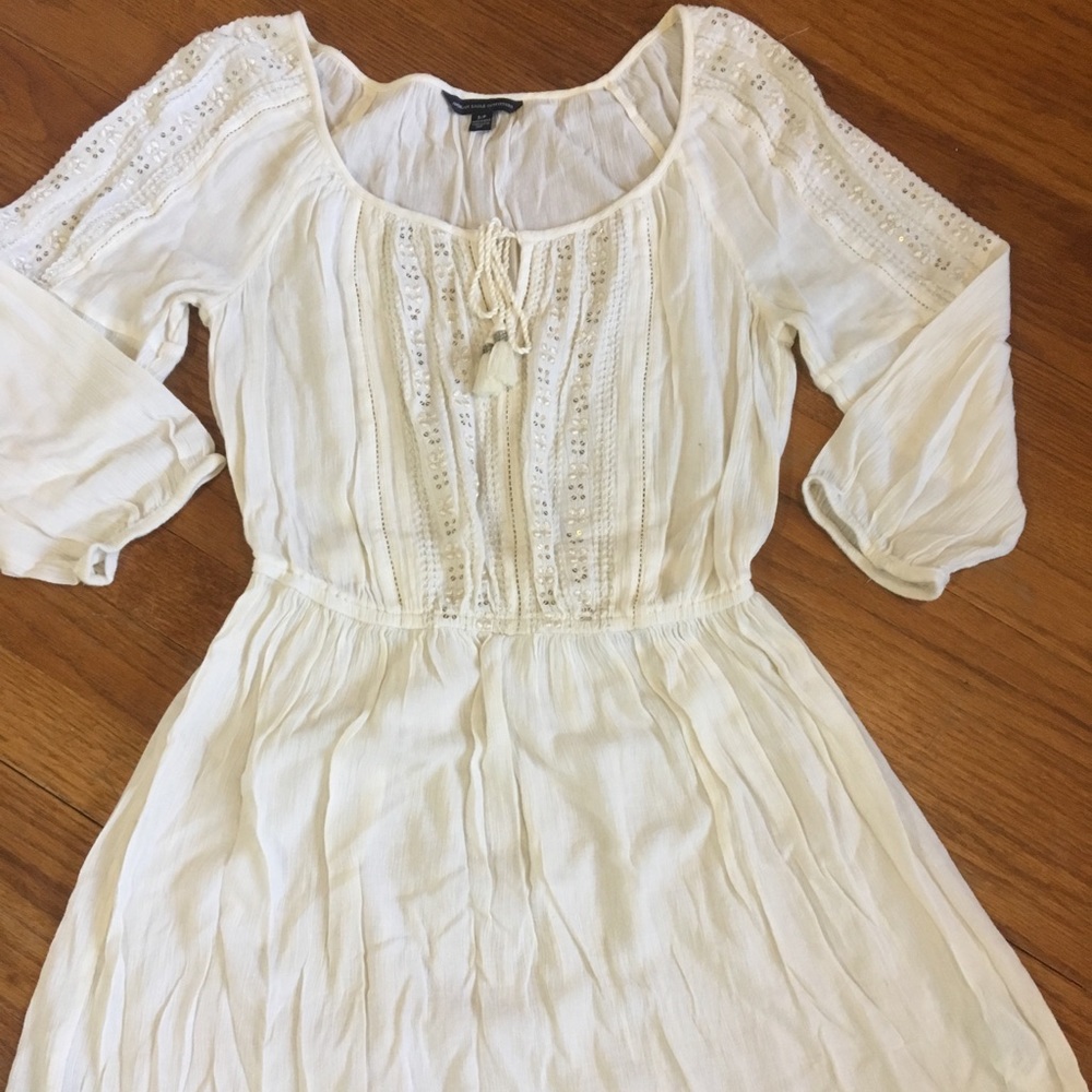 White American Eagle dress size S